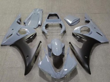 Migliori Carena Moto Yamaha YZF R6 2005 - Nardo Grigio Nero Opaco
