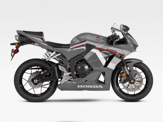Migliori Carena Moto Honda CBR600RR F5 2009-2012 - Grigio Bianco Rosso