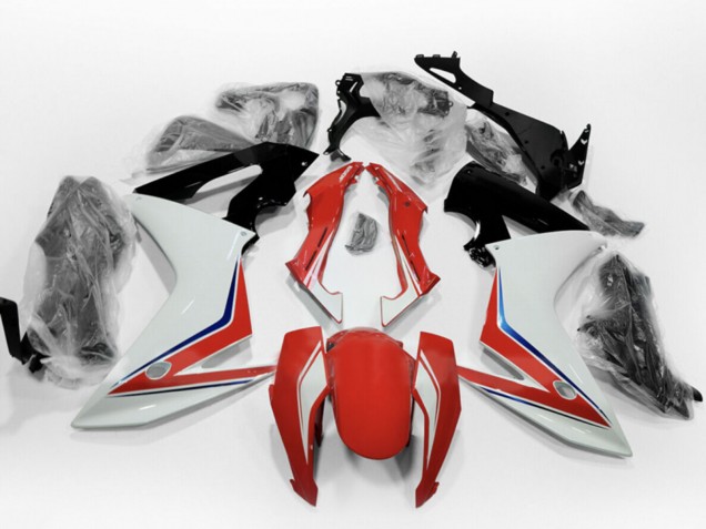 Migliori Carena Moto Honda CBR650F 2014-2016 - Bianco Blu Rosso