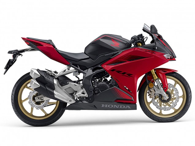 Migliori Carena Moto Honda CBR250RR 2017-2022 - Rosso Nero Opaco