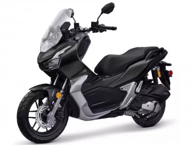 Migliori Carena Moto Honda ADV150 2018-2021 - Argento Nero Opaco