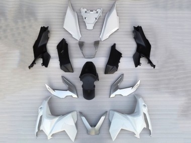 Migliori Carena Moto Honda ADV160 2022-2024 - Bianco Argento Nero