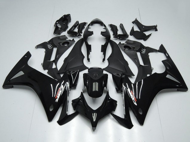 Migliori Carena Moto Honda CBR500R 2013-2015 - Nero Lucido Nero Opaco