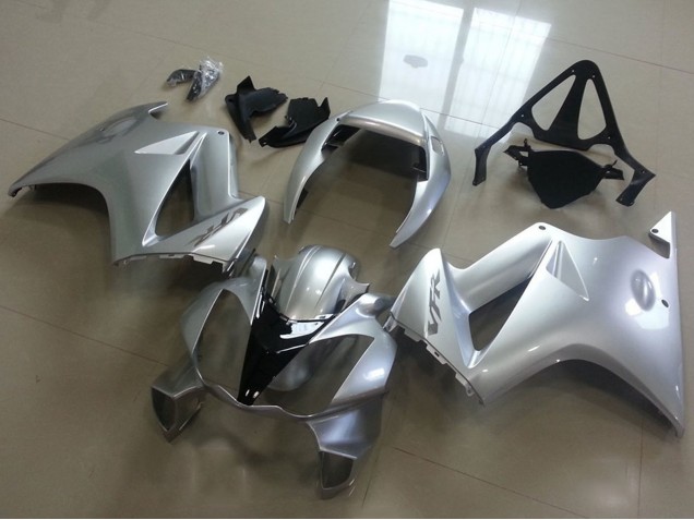 Migliori Kit Carena Moto ABS Honda VFR 800 2002-2013 - Argento
