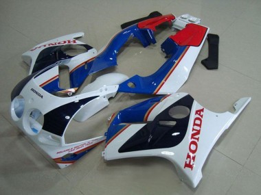 Migliori Carena Moto Honda CBR250RR MC19 1988-1989 - Bianco Rosso Blu Nero Lucido