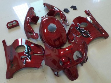 Migliori Carena Moto Honda CBR250RR MC22 1990-1998 - Rosso Bordeaux