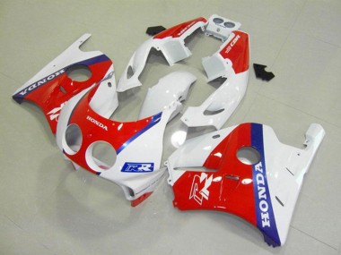 Migliori Carena Moto Honda CBR250RR MC22 1990-1998 - Bianco Rosso Blu