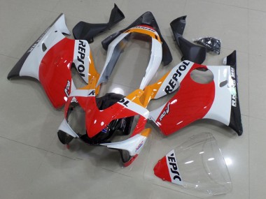 Migliori Carena Moto Honda CBR600 F4i 2004-2007 - Bianco Rosso Giallo Nero Lucido Repsol