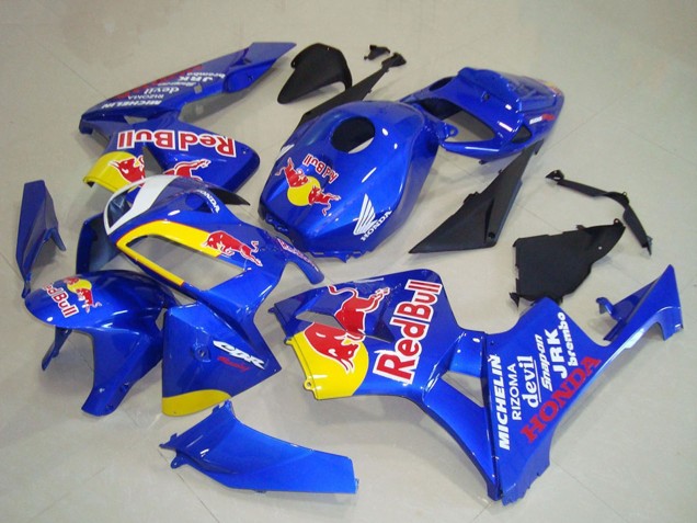 Migliori Carena Moto Honda CBR600RR 2005-2006 - Blu Giallo Red Bull