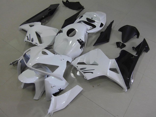 Migliori Kit Carena Moto Honda CBR600RR 2005-2006 - Bianco Nero