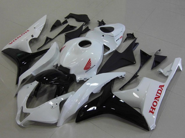 Migliori Carena Moto Honda CBR600RR 2007-2008 - Bianco Nero Lucido Rosso