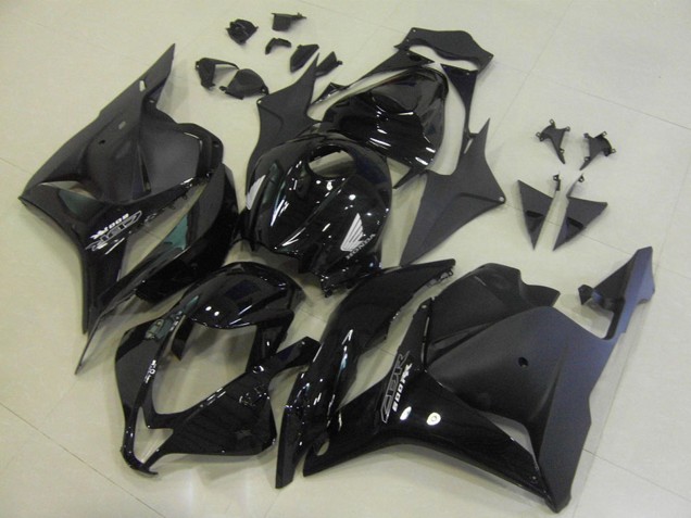 Migliori Carena Moto Honda CBR600RR 2009-2012 - Nero Lucido Nero Opaco OEM Stile