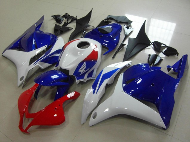 Migliori Carena Moto Honda CBR600RR 2009-2012 - Bianco Rosso Blu