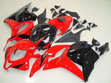 Migliori Carena Moto Honda CBR600RR 2009-2012 - Rosso Nero Lucido