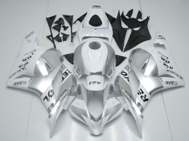 Migliori Carena Moto Honda CBR600RR 2009-2012 - Bianco Argento Nero Repsol