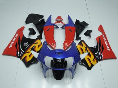 Migliori Carena Moto Honda CBR900RR 919 1998-1999 - Rosso Blu Nero Lucido