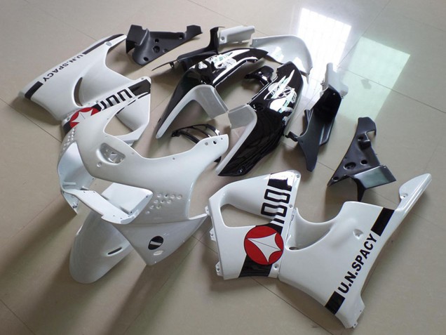 Migliori Carena Moto Honda CBR900RR 919 1998-1999 - Bianco Rosso Nero Lucido U.N.Spacy
