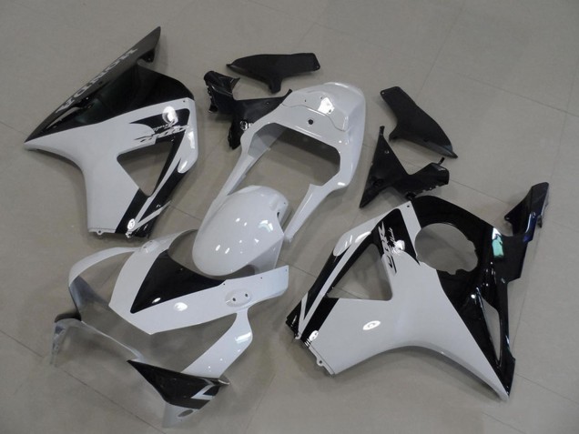 Migliori Carena Moto Honda CBR900RR 954 2002-2003 - Bianco Nero Lucido