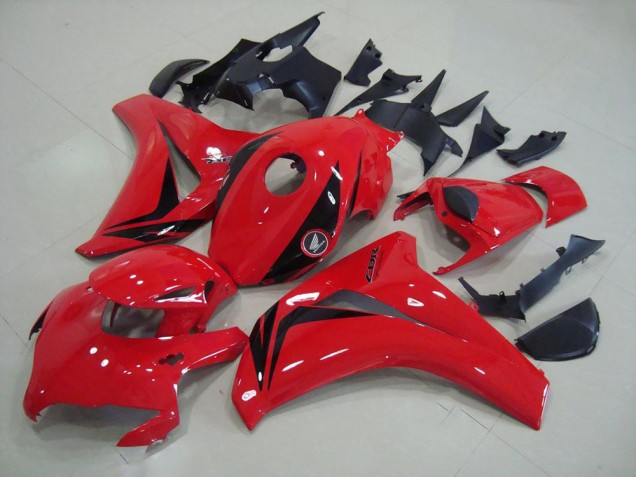 Migliori Kit Carena Moto Honda CBR1000RR 2008-2011 - Rosso Nero Lucido OEM Stile