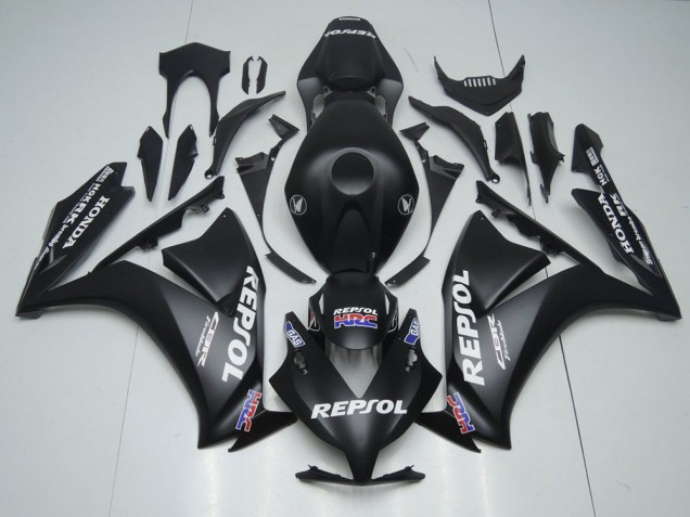 Migliori Carena Moto Honda CBR1000RR 2012-2016 - Nero Opaco Bianco Repsol HRC