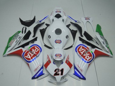 Migliori Carena Moto Honda CBR1000RR 2012-2016 - Bianco Rosso Blu Verde Pata 21