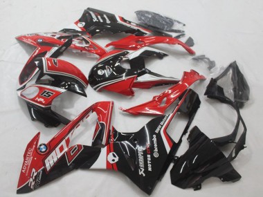 Migliori Carena Moto BMW S1000RR 2015-2016 - Bianco Rosso Nero Lucido
