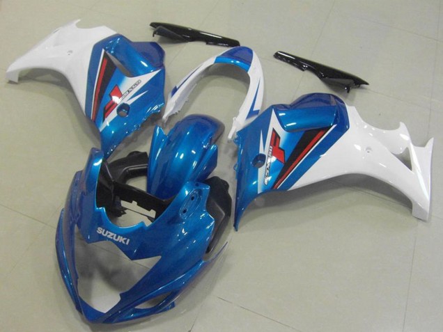 Migliori Carena Moto Suzuki GSX650F 2008-2013 - Bianco Blu