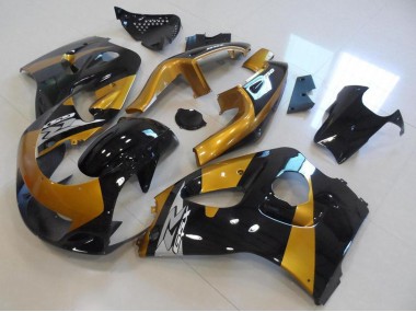 Migliori Carena Moto Suzuki GSXR 600 1996-2000 - Oro Nero