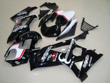 Migliori Carena Moto Suzuki GSXR 1000 2007-2008 - Nero Lucido Rosso Relentless