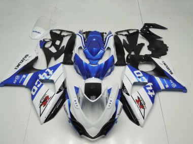 Migliori Carena Moto Suzuki GSXR 1000 2009-2016 - Bianco Blu Nero Tyco