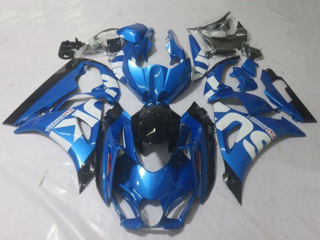 Migliori Carena Moto Suzuki GSXR 1000 2017-2024 - Blu Bianco Nero