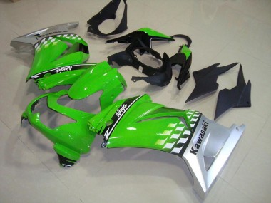 Migliori Carena Moto Kawasaki ZX250R 2008-2012 - Verde Argento