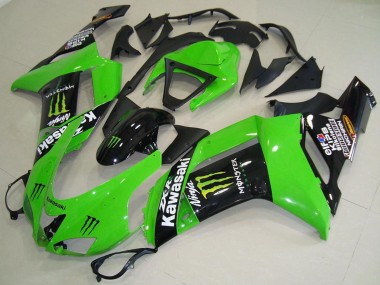 Migliori Carena Moto Kawasaki ZX6R 2007-2008 - Mostro Verde