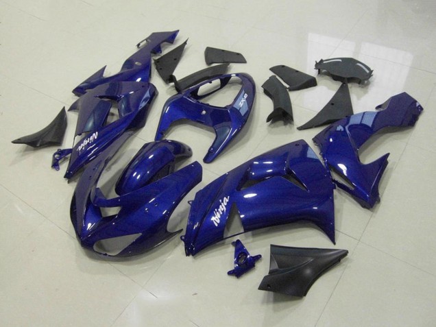 Migliori Kit Carena Moto Kawasaki ZX10R 2006-2007 - Blu Scuro
