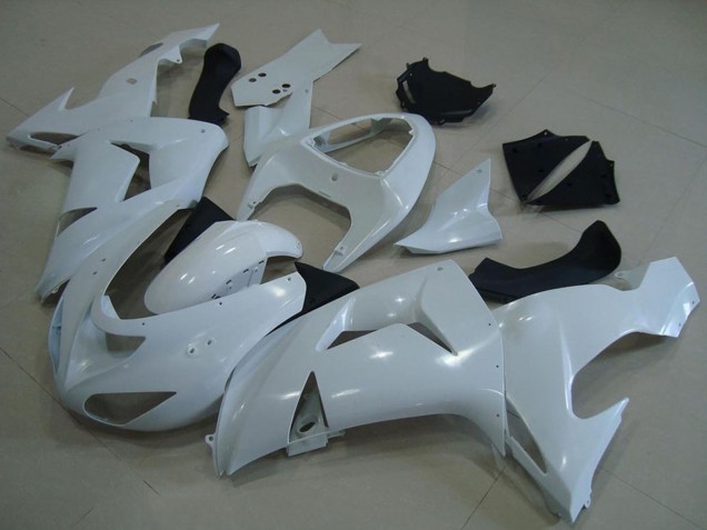 Migliori Carena Moto Kawasaki ZX10R 2006-2007 - Bianco