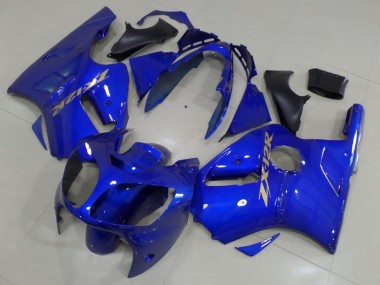 Migliori Carena Moto Kawasaki ZX12R 2000-2001 - Blu Oro Decal