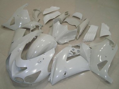 Migliori Carena Moto Kawasaki ZX14R ZZR1400 2006-2011 - Bianco