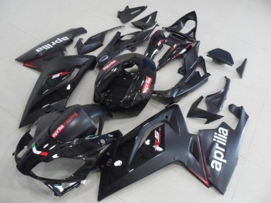 Migliori Carena Moto Aprilia RS125 2006-2011 - Nero Lucido Nero Opaco