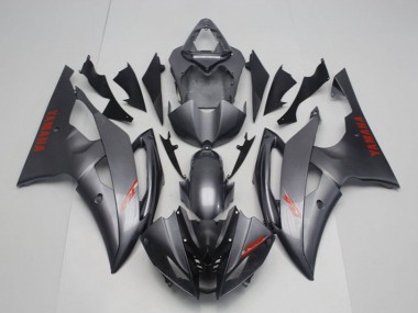 Migliori Carena Moto Yamaha YZF R6 2008-2016 - Grigio Rosso Decals