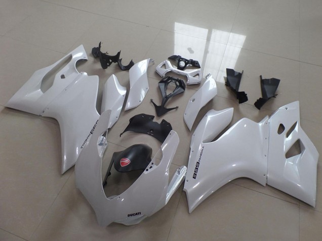 Migliori Carena Moto Ducati 1199 2011-2014 - Bianco Nero