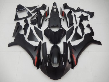 Migliori Carena Moto Yamaha YZF R1 2015-2019 - Nero Opaco Rosso