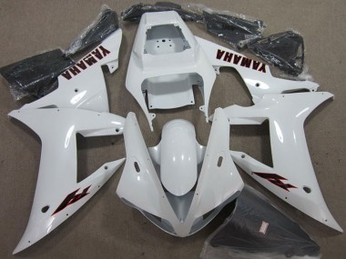 Migliori Carena Moto Yamaha YZF R1 2002-2003 - Bianco