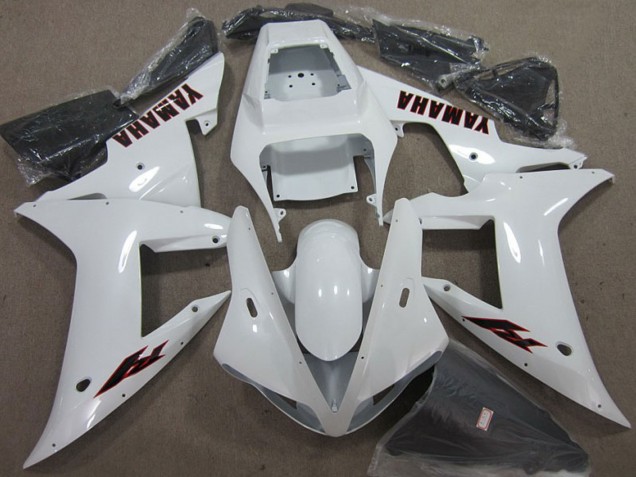 Migliori Carena Moto Yamaha YZF R1 2002-2003 - Bianco