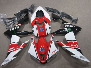 Migliori Carena Moto Yamaha YZF R1 2004-2006 - Bianco Rosso Nero Verde Motul Mostro
