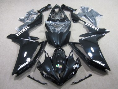 Migliori Carena Moto Yamaha YZF R1 2007-2008 - Nero Lucido Bianco Decal