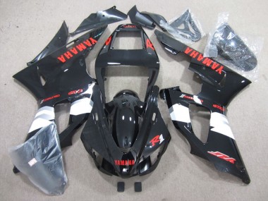Migliori Carena Moto Yamaha YZF R1 2009-2011 - Nero Lucido Bianco Rosso
