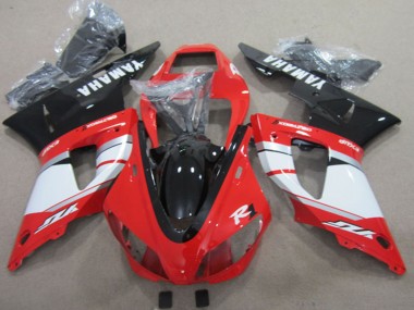 Migliori Carena Moto Yamaha YZF R1 2009-2011 - Rosso Bianco Nero