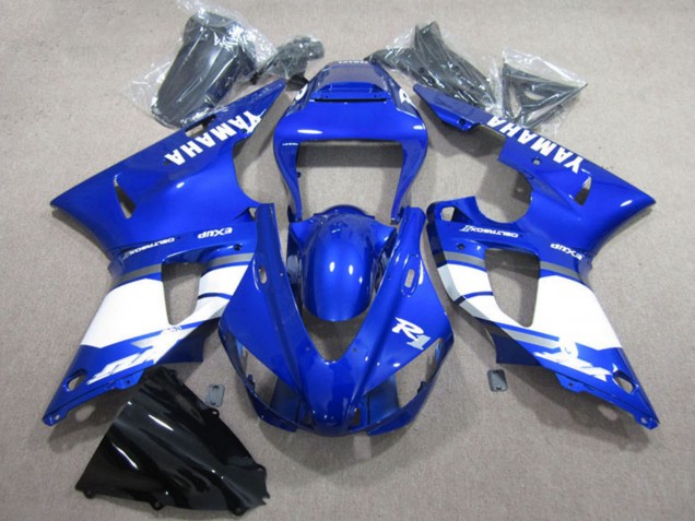 Migliori Carena Moto Yamaha YZF R1 2009-2011 - Blu Bianco