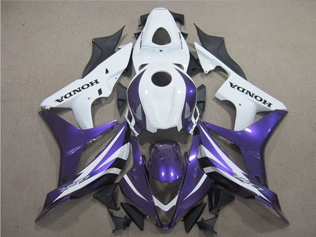Migliori Carena Moto Honda CBR600RR 2007-2008 - Bianco Viola