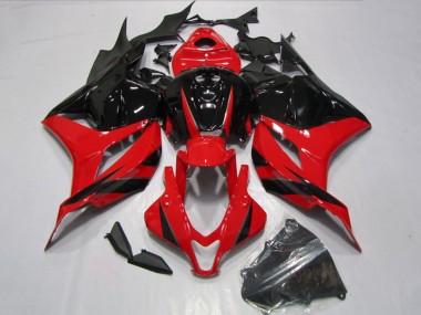 Migliori Kit Carena Moto Completo Honda CBR600RR 2009-2012 - Rosso Nero Lucido